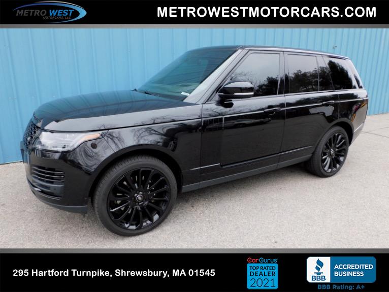 Used 2021 Land Rover Range Rover Westminster HSE P400 Used 2021 Land Rover Range Rover Westminster HSE P400 for sale at Metro West Motorcars LLC in Shrewsbury MA 1