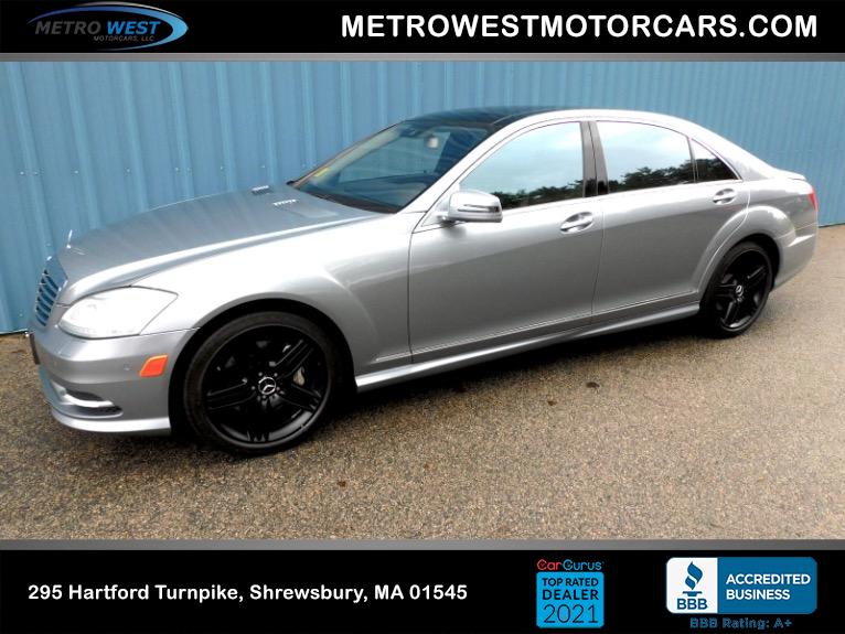 Used 2013 Mercedes-Benz S-class S550 4MATIC Used 2013 Mercedes-Benz S-class S550 4MATIC for sale at Metro West Motorcars LLC in Shrewsbury MA 1