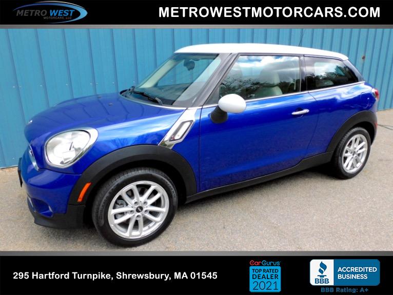 Used 2015 Mini Cooper Paceman S Used 2015 Mini Cooper Paceman S for sale  at Metro West Motorcars LLC in Shrewsbury MA 1