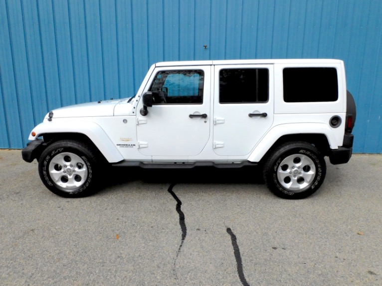 Used 2015 Jeep Wrangler Unlimited 4WD 4dr Sahara Used 2015 Jeep Wrangler Unlimited 4WD 4dr Sahara for sale at Metro West Motorcars LLC in Shrewsbury MA 2