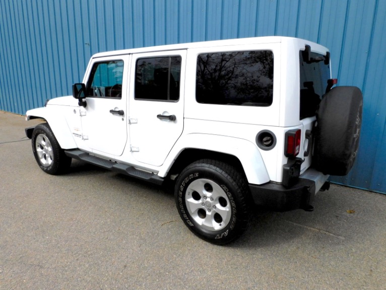 Used 2015 Jeep Wrangler Unlimited 4WD 4dr Sahara Used 2015 Jeep Wrangler Unlimited 4WD 4dr Sahara for sale  at Metro West Motorcars LLC in Shrewsbury MA 3