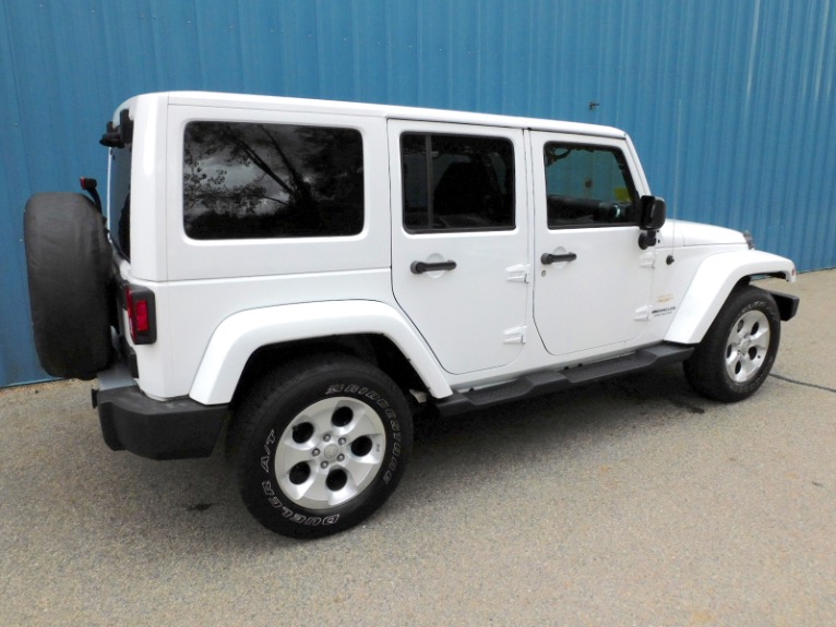 Used 2015 Jeep Wrangler Unlimited 4WD 4dr Sahara Used 2015 Jeep Wrangler Unlimited 4WD 4dr Sahara for sale at Metro West Motorcars LLC in Shrewsbury MA 5