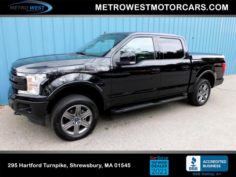 Used 2020 Ford F-150 LARIAT 4WD SuperCrew 5.5'' Box Used 2020 Ford F-150 LARIAT 4WD SuperCrew 5.5'' Box for sale at Metro West Motorcars LLC in Shrewsbury MA 1
