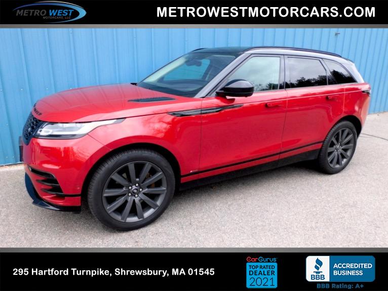 Used 2018 Land Rover Range Rover Velar P380 R-Dynamic HSE Used 2018 Land Rover Range Rover Velar P380 R-Dynamic HSE for sale  at Metro West Motorcars LLC in Shrewsbury MA 1