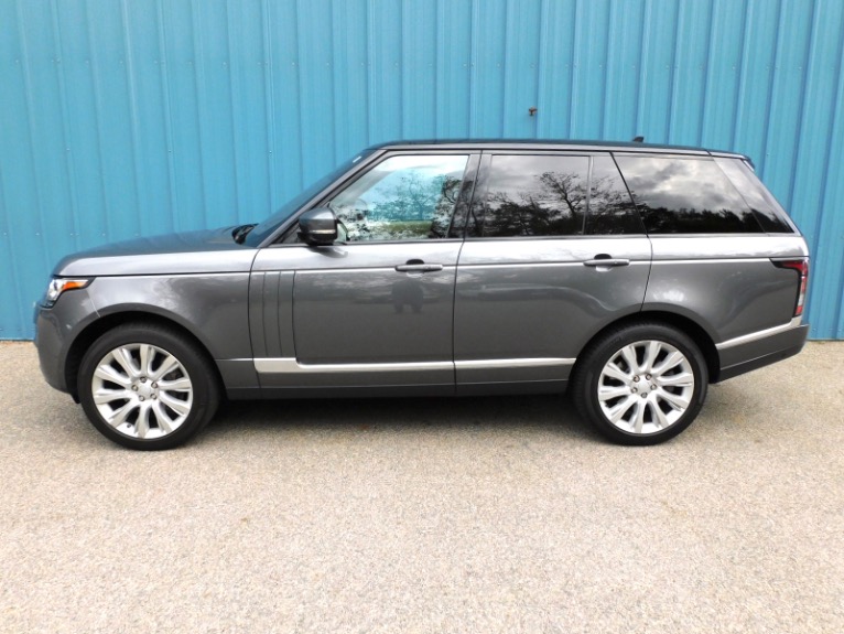 Used 2016 Land Rover Range Rover Supercharged Used 2016 Land Rover Range Rover Supercharged for sale at Metro West Motorcars LLC in Shrewsbury MA 2
