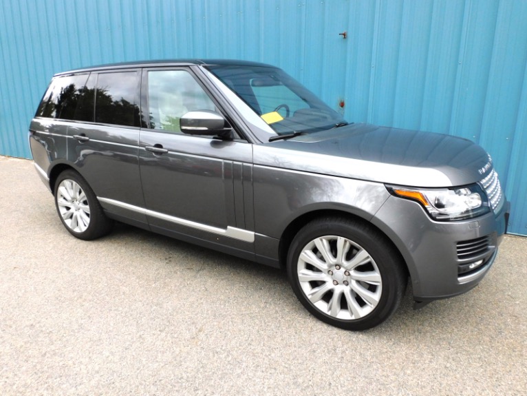 Used 2016 Land Rover Range Rover Supercharged Used 2016 Land Rover Range Rover Supercharged for sale at Metro West Motorcars LLC in Shrewsbury MA 7
