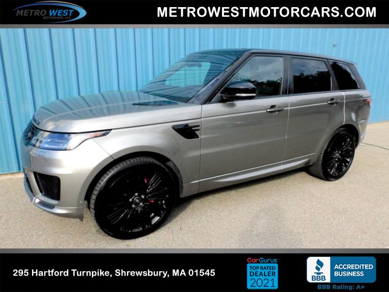 Used 2018 Land Rover Range Rover Sport V6 Supercharged HSE Dynamic Used 2018 Land Rover Range Rover Sport V6 Supercharged HSE Dynamic for sale at Metro West Motorcars LLC in Shrewsbury MA 1