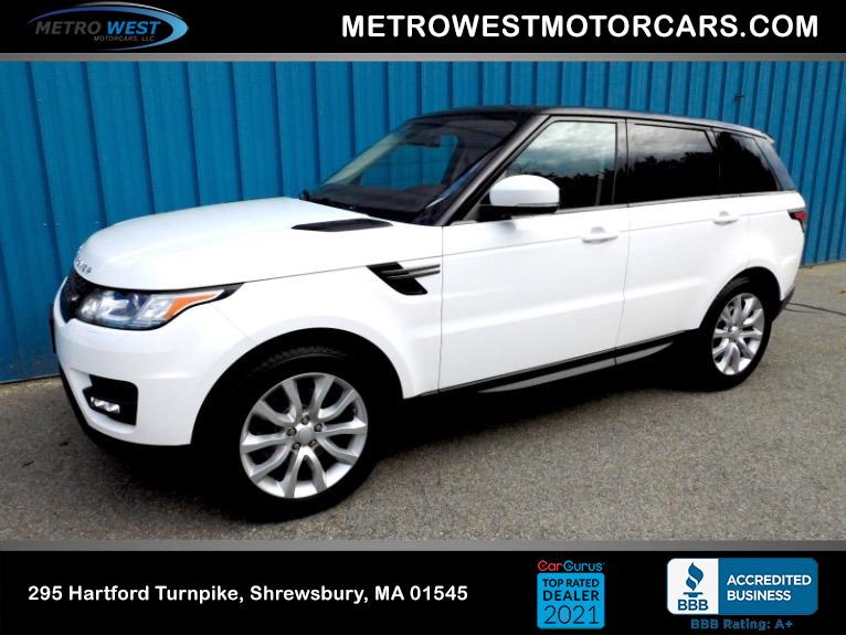 Used 2016 Land Rover Range Rover Sport SE Used 2016 Land Rover Range Rover Sport SE for sale  at Metro West Motorcars LLC in Shrewsbury MA 1