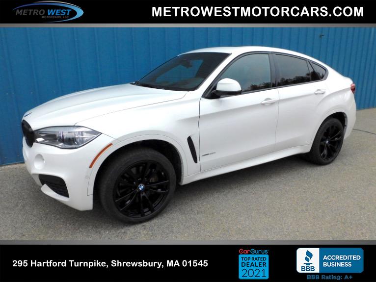 Used 2019 BMW X6 xDrive50i Sports Activity Coupe Used 2019 BMW X6 xDrive50i Sports Activity Coupe for sale  at Metro West Motorcars LLC in Shrewsbury MA 1