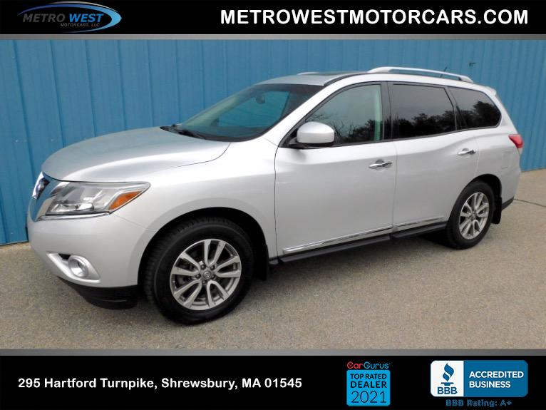 Used 2014 Nissan Pathfinder SL 4WD Used 2014 Nissan Pathfinder SL 4WD for sale  at Metro West Motorcars LLC in Shrewsbury MA 1