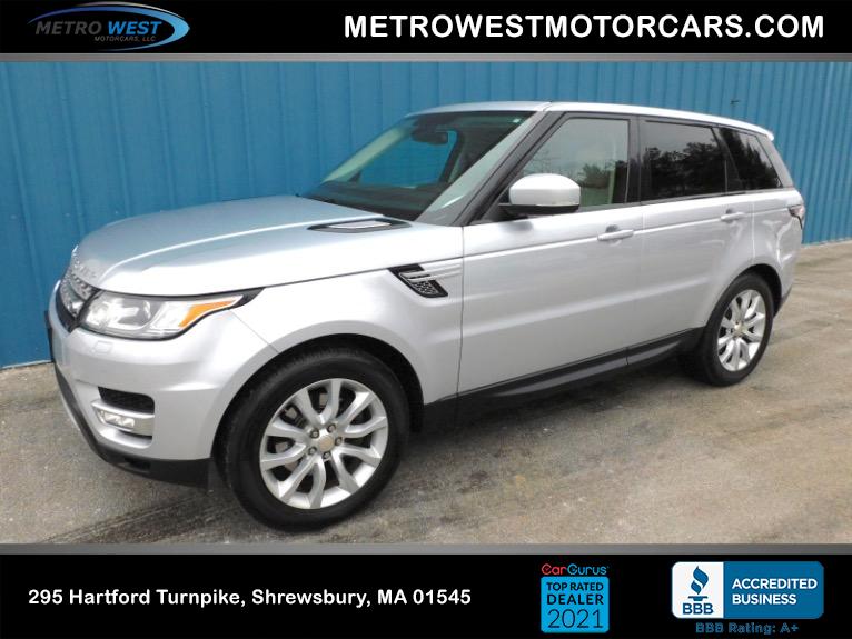 Used 2015 Land Rover Range Rover Sport HSE Used 2015 Land Rover Range Rover Sport HSE for sale at Metro West Motorcars LLC in Shrewsbury MA 1