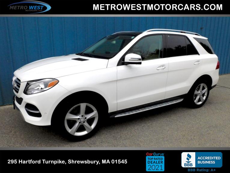 Used 2017 Mercedes-Benz Gle GLE350 4MATIC Used 2017 Mercedes-Benz Gle GLE350 4MATIC for sale  at Metro West Motorcars LLC in Shrewsbury MA 1
