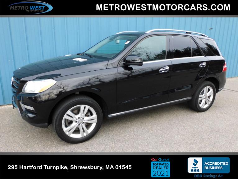 Used Used 2015 Mercedes-Benz M-class ML350 4MATIC for sale $16,800 at Metro West Motorcars LLC in Shrewsbury MA