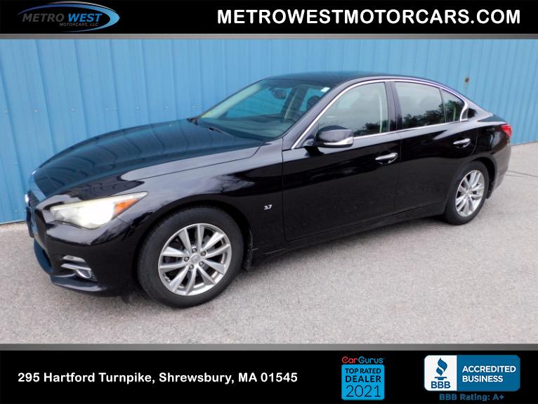 Used 2014 Infiniti Q50 AWD Premium Used 2014 Infiniti Q50 AWD Premium for sale at Metro West Motorcars LLC in Shrewsbury MA 1