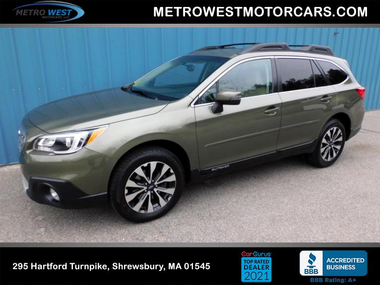 Used 2016 Subaru Outback 2.5i Limited PZEV Used 2016 Subaru Outback 2.5i Limited PZEV for sale  at Metro West Motorcars LLC in Shrewsbury MA 1