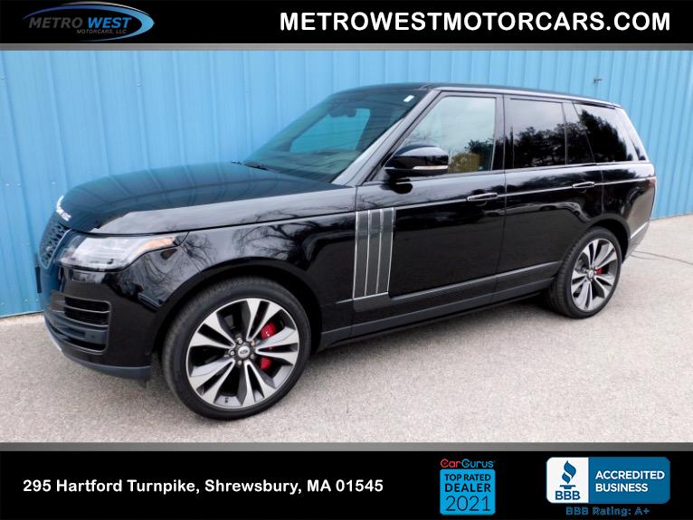 Used 2019 Land Rover Range Rover V8 Supercharged SV Autobiography Dynamic SWB Used 2019 Land Rover Range Rover V8 Supercharged SV Autobiography Dynamic SWB for sale  at Metro West Motorcars LLC in Shrewsbury MA 1