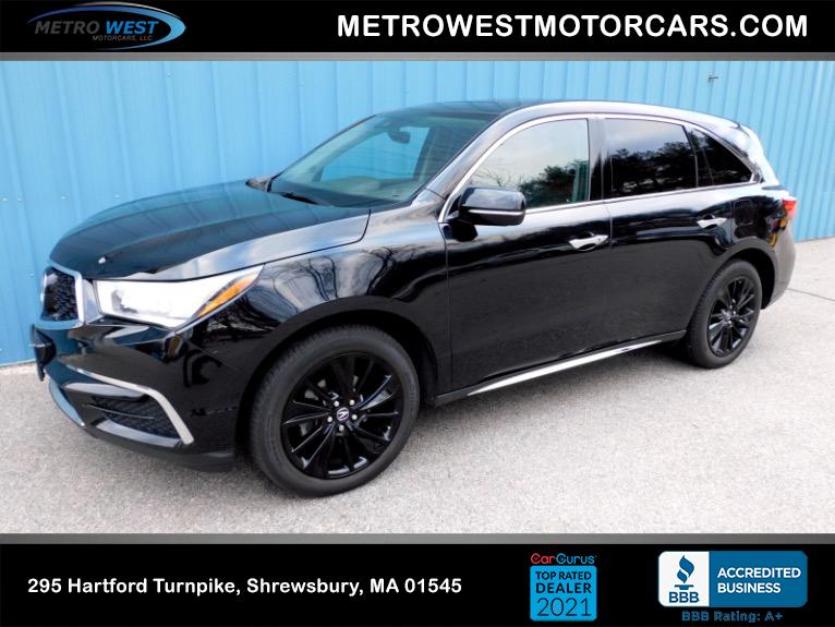 Used 2017 Acura Mdx SH-AWD w/Technology/Entertainment Pkg Used 2017 Acura Mdx SH-AWD w/Technology/Entertainment Pkg for sale  at Metro West Motorcars LLC in Shrewsbury MA 1