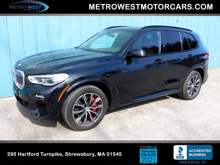 Used 2021 BMW X5 xDrive40i Sports Activity Vehicle Used 2021 BMW X5 xDrive40i Sports Activity Vehicle for sale at Metro West Motorcars LLC in Shrewsbury MA 1