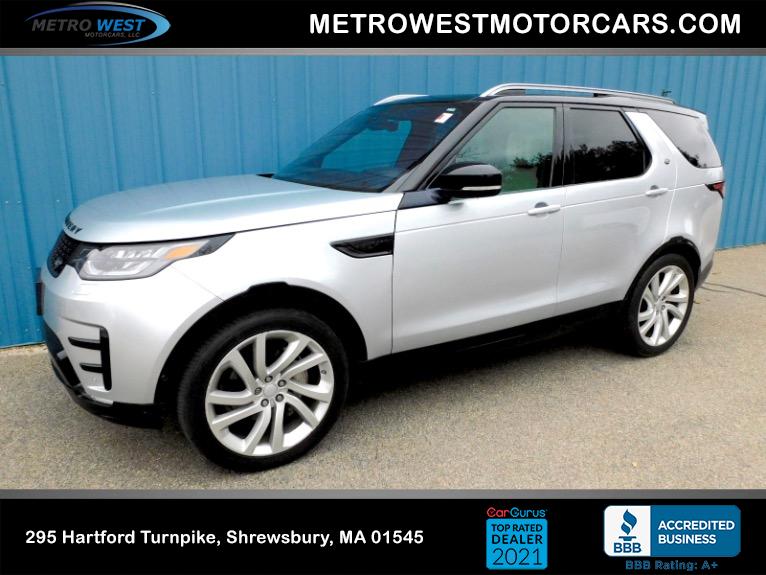 Used Used 2019 Land Rover Discovery HSE Luxury V6 Supercharged for sale $26,800 at Metro West Motorcars LLC in Shrewsbury MA