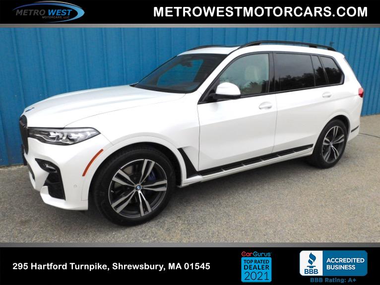 Used 2022 BMW X7 xDrive40i Sports Activity Vehicle Used 2022 BMW X7 xDrive40i Sports Activity Vehicle for sale at Metro West Motorcars LLC in Shrewsbury MA 1