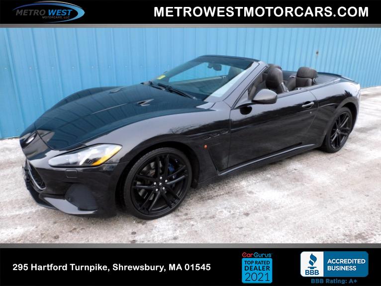 Used 2019 Maserati Granturismo Convertible MC Used 2019 Maserati Granturismo Convertible MC for sale  at Metro West Motorcars LLC in Shrewsbury MA 1