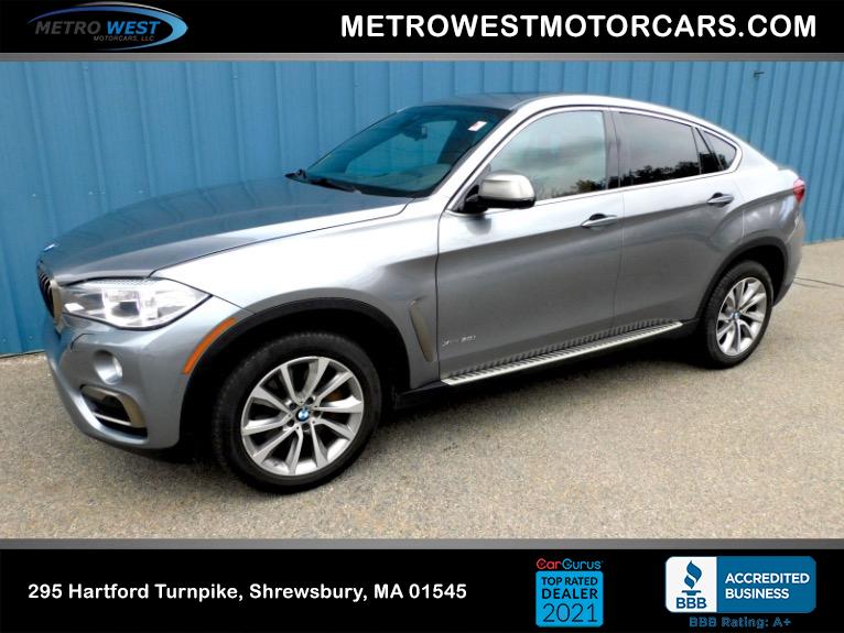 Used Used 2017 BMW X6 xDrive50i Sports Activity Coupe for sale $24,800 at Metro West Motorcars LLC in Shrewsbury MA