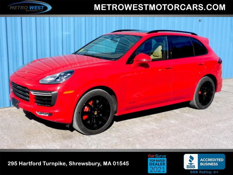 Used 2016 Porsche Cayenne GTS AWD Used 2016 Porsche Cayenne GTS AWD for sale  at Metro West Motorcars LLC in Shrewsbury MA 1