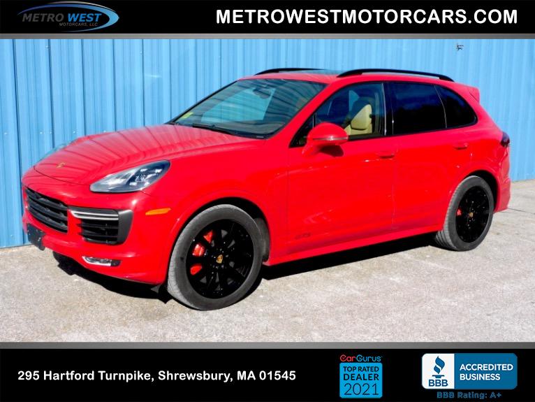 Used 2016 Porsche Cayenne GTS AWD Used 2016 Porsche Cayenne GTS AWD for sale at Metro West Motorcars LLC in Shrewsbury MA 1