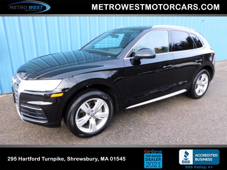 Used 2018 Audi Q5 2.0 TFSI Tech Premium Plus Used 2018 Audi Q5 2.0 TFSI Tech Premium Plus for sale at Metro West Motorcars LLC in Shrewsbury MA 1