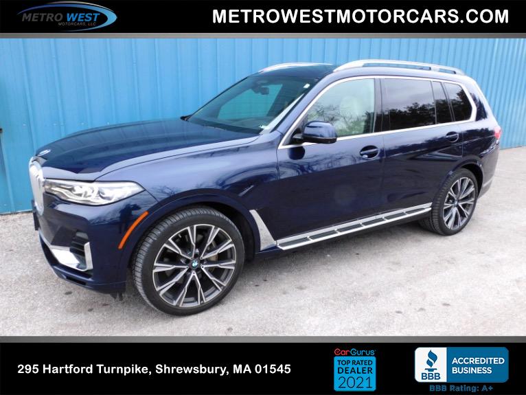 Used 2020 BMW X7 xDrive40i Sports Activity Vehicle Used 2020 BMW X7 xDrive40i Sports Activity Vehicle for sale at Metro West Motorcars LLC in Shrewsbury MA 1