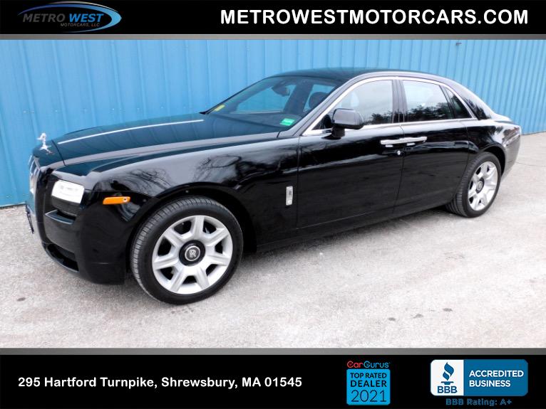 Used 2013 Rolls-Royce Ghost Sedan Used 2013 Rolls-Royce Ghost Sedan for sale at Metro West Motorcars LLC in Shrewsbury MA 1