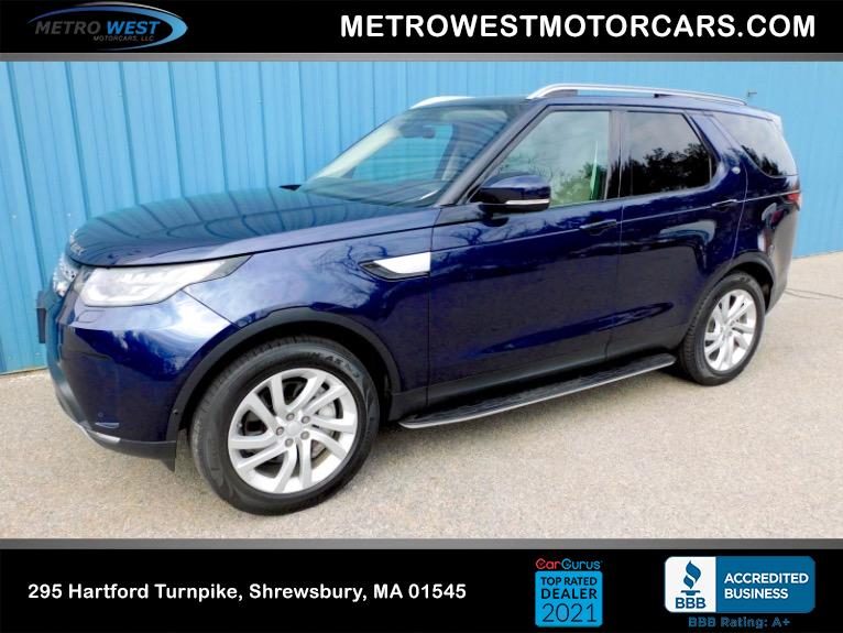 Used 2018 Land Rover Discovery HSE V6 Supercharged Used 2018 Land Rover Discovery HSE V6 Supercharged for sale at Metro West Motorcars LLC in Shrewsbury MA 1
