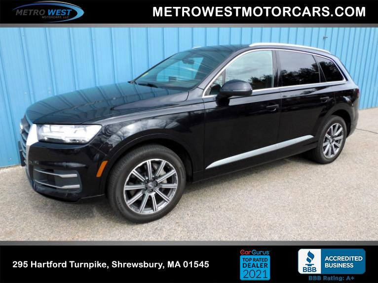 Used 2018 Audi Q7 2.0 TFSI Premium Plus Used 2018 Audi Q7 2.0 TFSI Premium Plus for sale at Metro West Motorcars LLC in Shrewsbury MA 1