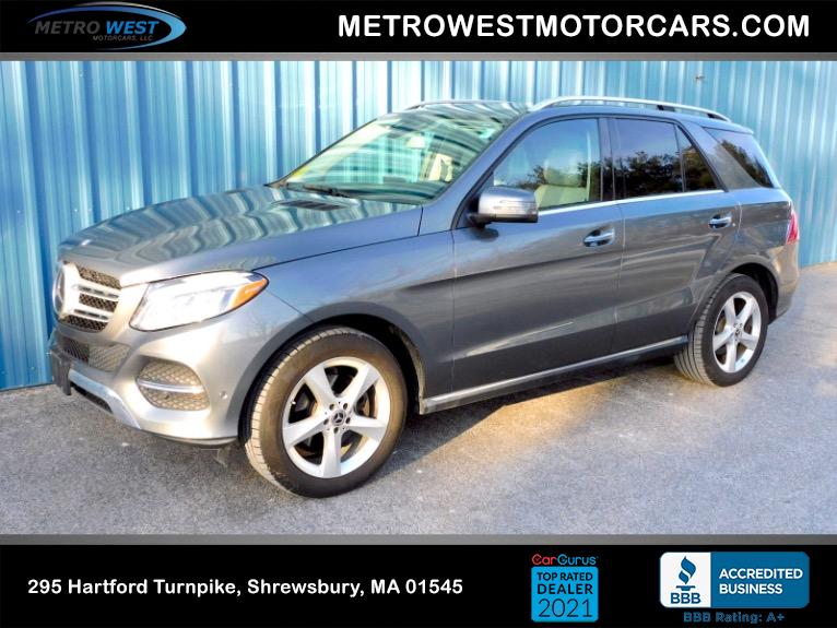 Used 2017 Mercedes-Benz Gle GLE 350 4MATIC SUV Used 2017 Mercedes-Benz Gle GLE 350 4MATIC SUV for sale  at Metro West Motorcars LLC in Shrewsbury MA 1