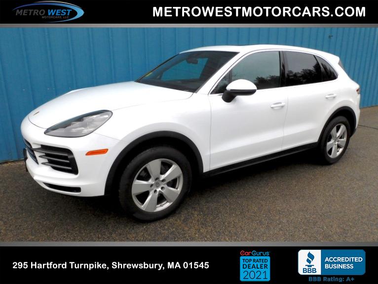 Used 2019 Porsche Cayenne AWD Used 2019 Porsche Cayenne AWD for sale at Metro West Motorcars LLC in Shrewsbury MA 1