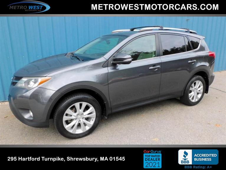 Used Used 2013 Toyota Rav4 Limited AWD (Natl) for sale $13,800 at Metro West Motorcars LLC in Shrewsbury MA