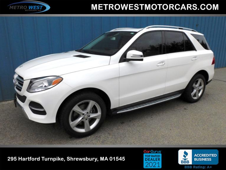 Used 2016 Mercedes-Benz Gle GLE 300d 4MATIC Used 2016 Mercedes-Benz Gle GLE 300d 4MATIC for sale at Metro West Motorcars LLC in Shrewsbury MA 1