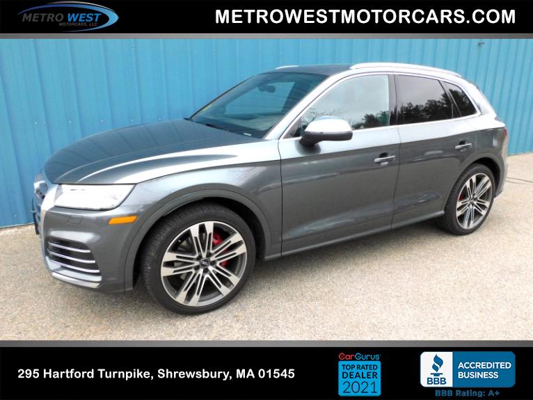 Used 2019 Audi Sq5 Premium Plus 3.0 TFSI quattro Used 2019 Audi Sq5 Premium Plus 3.0 TFSI quattro for sale  at Metro West Motorcars LLC in Shrewsbury MA 1