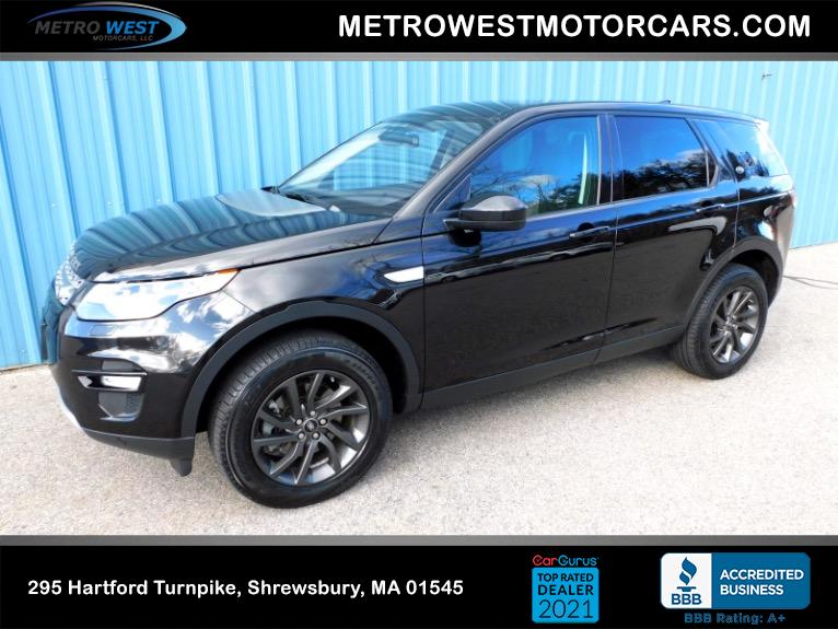Used 2018 Land Rover Discovery Sport HSE 4WD Used 2018 Land Rover Discovery Sport HSE 4WD for sale at Metro West Motorcars LLC in Shrewsbury MA 1