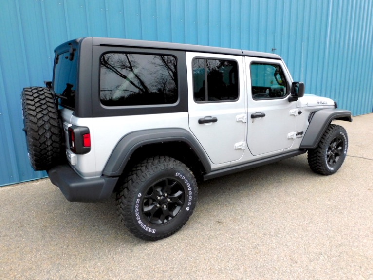 Used 2022 Jeep Wrangler Unlimited Willys 4x4 Used 2022 Jeep Wrangler Unlimited Willys 4x4 for sale  at Metro West Motorcars LLC in Shrewsbury MA 5