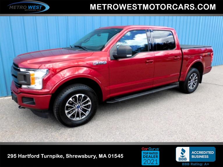 Used 2018 Ford F-150 XLT 4WD SuperCrew 5.5 Box Used 2018 Ford F-150 XLT 4WD SuperCrew 5.5 Box for sale at Metro West Motorcars LLC in Shrewsbury MA 1