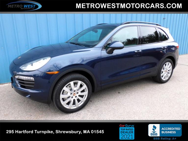 Used Used 2014 Porsche Cayenne AWD 4dr S for sale $17,800 at Metro West Motorcars LLC in Shrewsbury MA