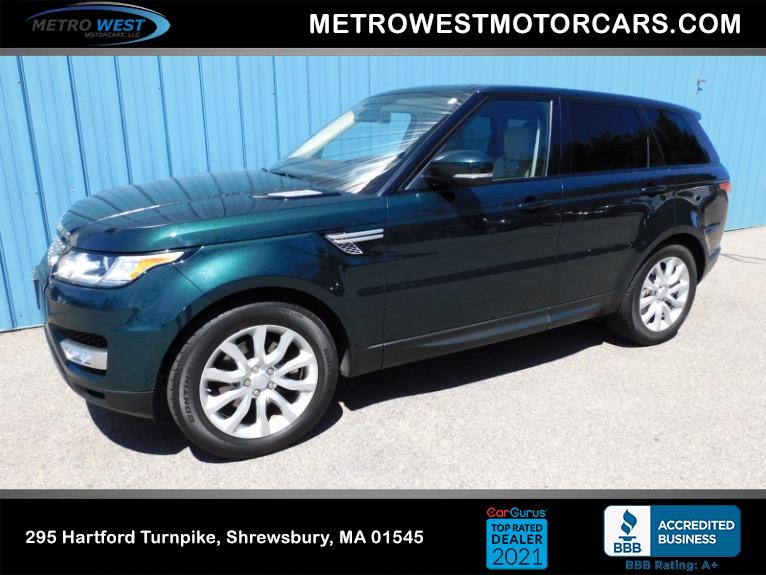 Used 2016 Land Rover Range Rover Sport HSE Used 2016 Land Rover Range Rover Sport HSE for sale at Metro West Motorcars LLC in Shrewsbury MA 1