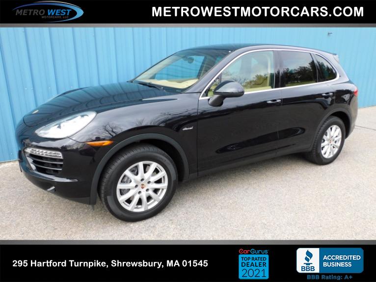 Used 2014 Porsche Cayenne Diesel Used 2014 Porsche Cayenne Diesel for sale  at Metro West Motorcars LLC in Shrewsbury MA 1