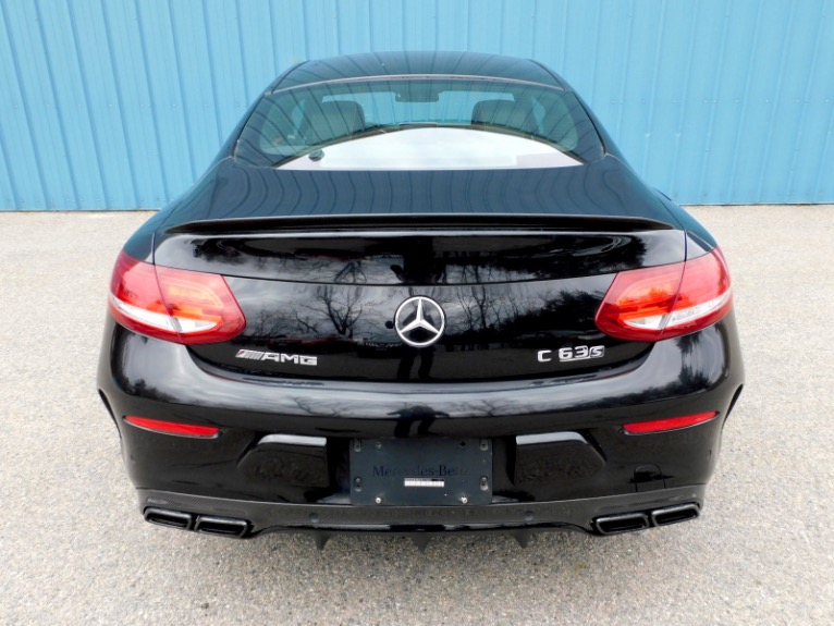 Used 2017 Mercedes-Benz C-class AMG C 63 S Coupe Used 2017 Mercedes-Benz C-class AMG C 63 S Coupe for sale at Metro West Motorcars LLC in Shrewsbury MA 4
