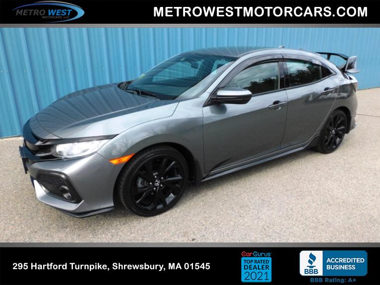 Used 2019 Honda Civic Hatchback Sport Manual Used 2019 Honda Civic Hatchback Sport Manual for sale  at Metro West Motorcars LLC in Shrewsbury MA 1