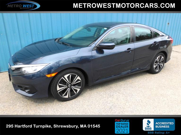 Used Used 2017 Honda Civic Sedan EX-L CVT for sale $16,800 at Metro West Motorcars LLC in Shrewsbury MA