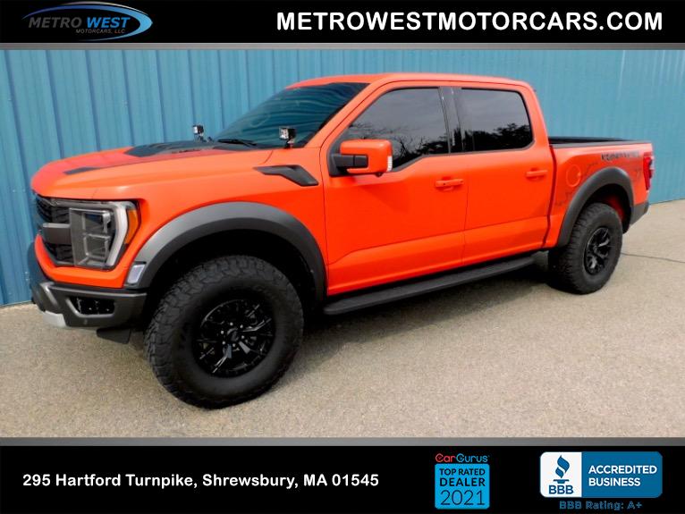 Used 2023 Ford F-150 Raptor 4WD SuperCrew 5.5'' Box Used 2023 Ford F-150 Raptor 4WD SuperCrew 5.5'' Box for sale at Metro West Motorcars LLC in Shrewsbury MA 1