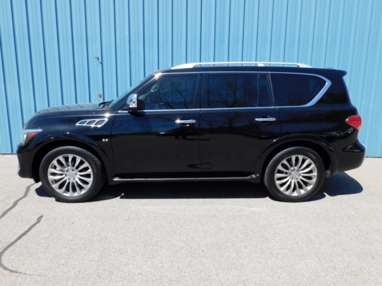 Used 2016 Infiniti Qx80 4WD Used 2016 Infiniti Qx80 4WD for sale  at Metro West Motorcars LLC in Shrewsbury MA 2