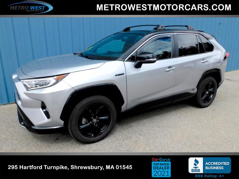 Used 2021 Toyota Rav4 Hybrid XSE AWD Used 2021 Toyota Rav4 Hybrid XSE AWD for sale  at Metro West Motorcars LLC in Shrewsbury MA 1